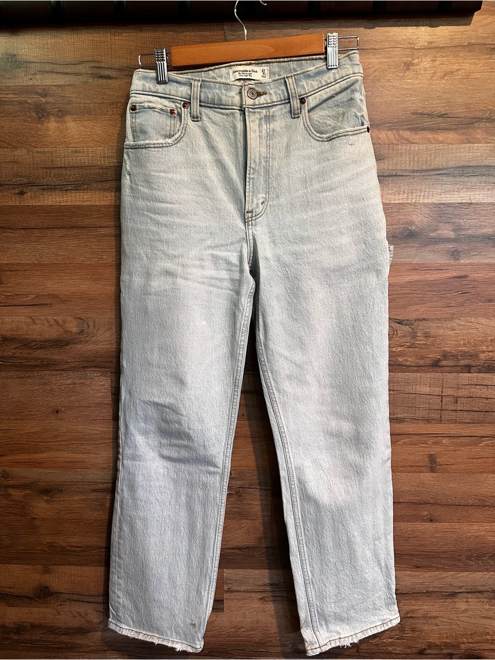 Abercrombie & Fitch ’90s Straight Ultra High Rise Jeans Size 27 Short